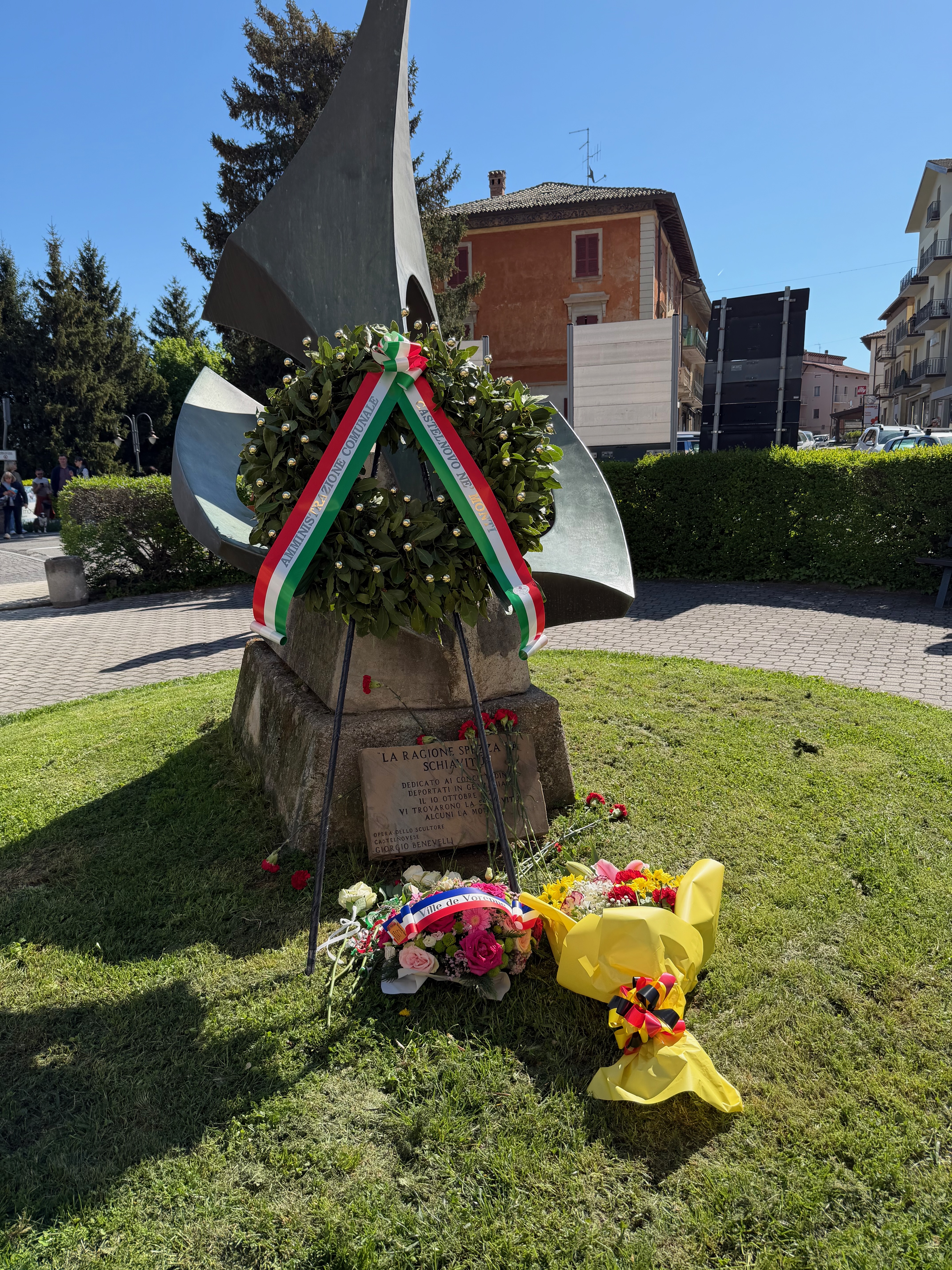 Besuch in Castelnovo anlässlich der Feierlichkeiten zum 25. April